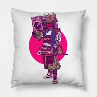 Hip-Hop Samurai Pillow