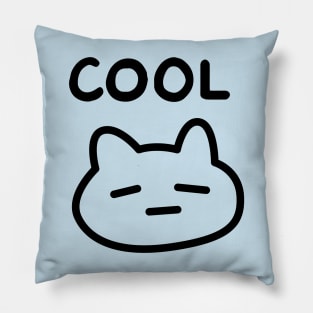 Retsuko Cool Cat Black Pillow