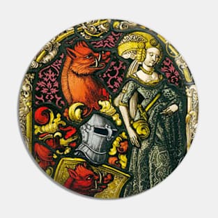 Heraldic Panel c. 1490 Pin