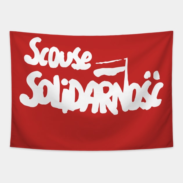 Scouse Solidarnosc (Scouse Solidarity) Tapestry by n23tees