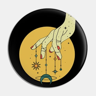 Playing with the universe Pin