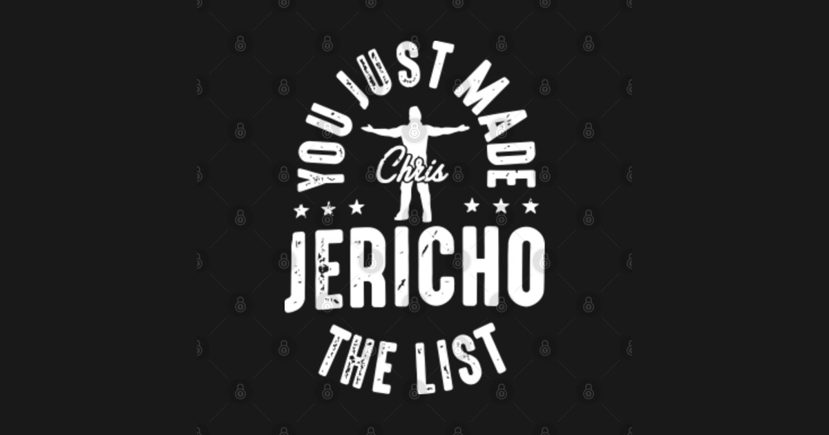 the list of jericho t shirt
