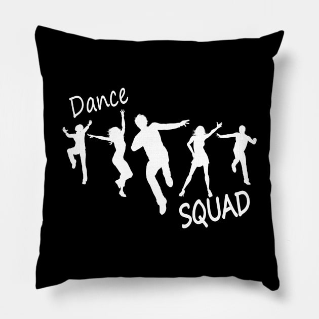 Dance Squad Pillow by KC Happy Shop