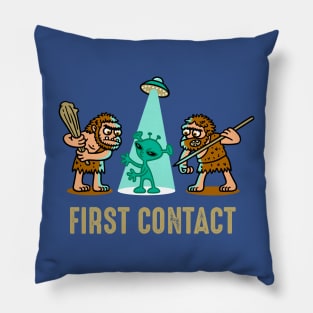 First Contact Pillow