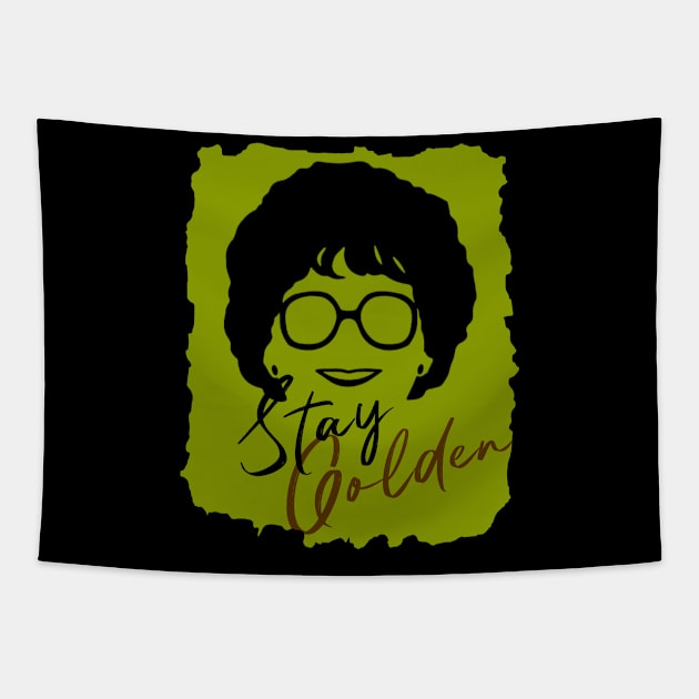 stay golden Tapestry by Motypevation