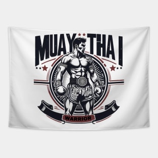 Muay Thai Warrior Tapestry