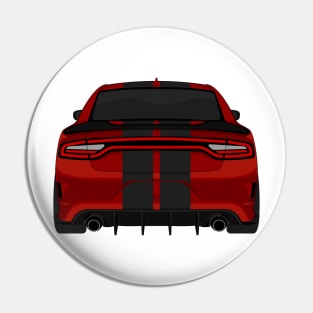 DODGE CHARGER DARK-RED Pin