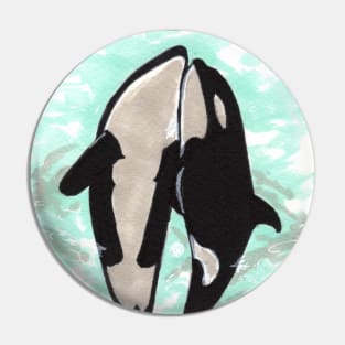 Killer whales Pin