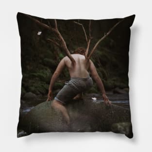 Roots connected Pillow
