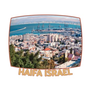 Israel, Haifa. Cityscape T-Shirt