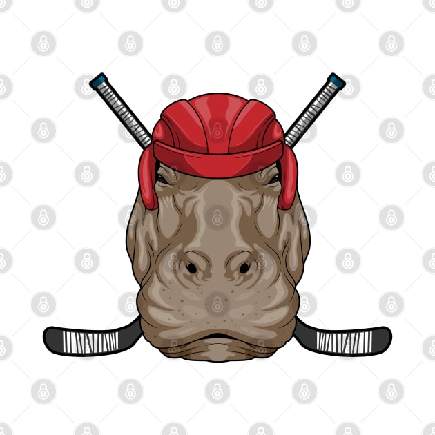 Hippo Ice hockey Ice hockey stick by Markus Schnabel