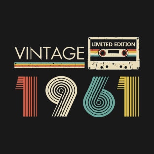 Vintage 1961 Limited Edition Cassette T-Shirt