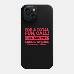 SONDERWERKE TOTAL FUN Phone Case