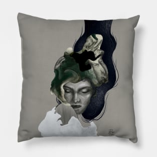 Alone With My Thoughts Pillow