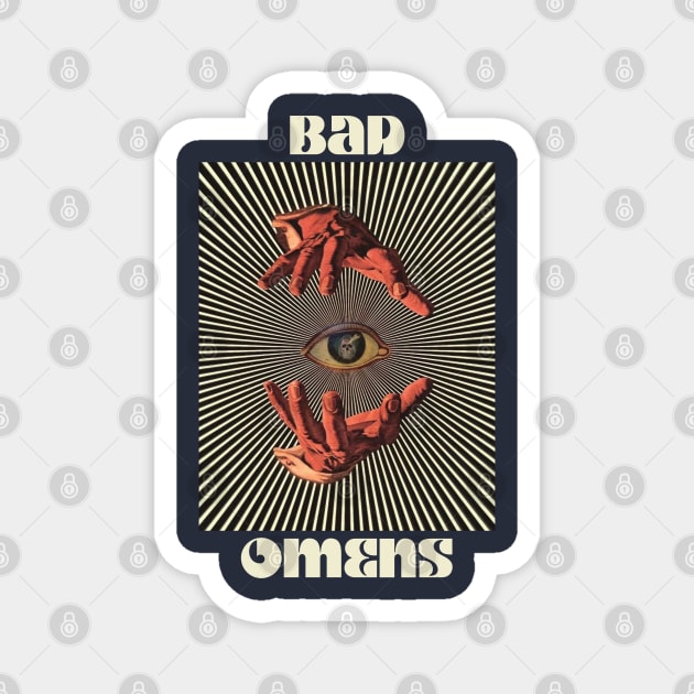 Hand Eyes Bad Omens Magnet by Kiho Jise