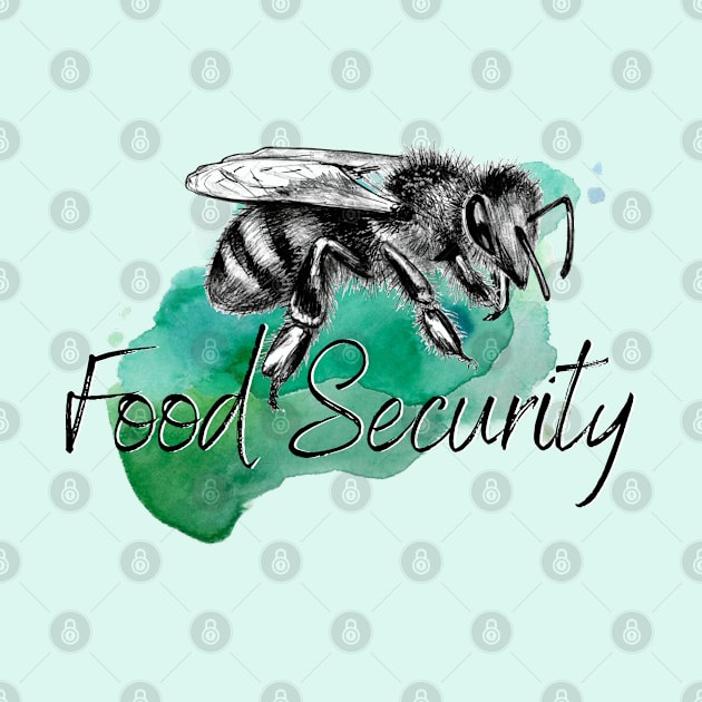 “Food Security” Bee by Mahaniganz