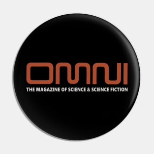 OMNI The Magazine Of Science & Science Fiction Pin