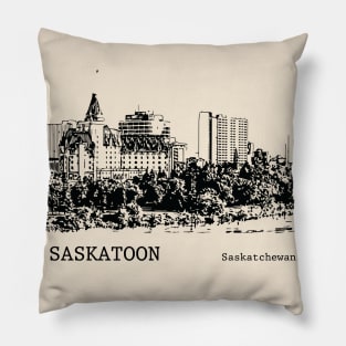 Saskatoon Saskatchewan Pillow