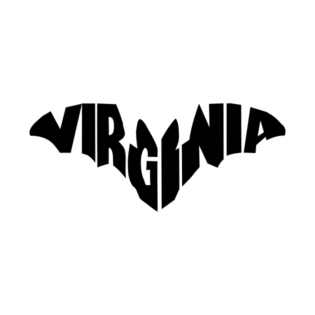 Virginia Big Eared Bat - with text by denip