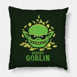 Greedy Goblin Pillow