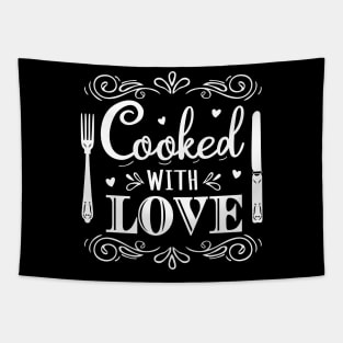 Cooked with love Tapestry