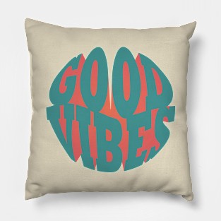 good vibes Pillow