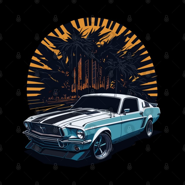 Ford Boss 302 Mustang Vintage Car by Cruise Dresses