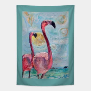 Flamingo Inspiration Tapestry