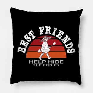 It's good to have friends Pillow