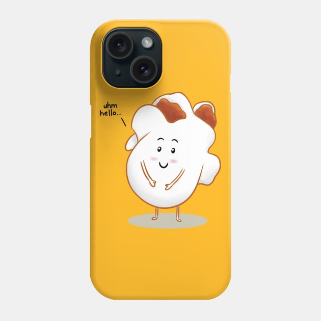 Shy Popcorn Phone Case by Sketchbook ni Abi