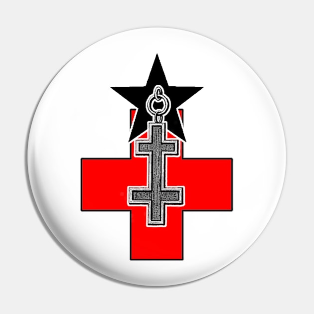 Cross of the Templars Pin by Marccelus