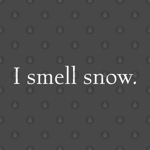 I smell snow by OffBookDesigns