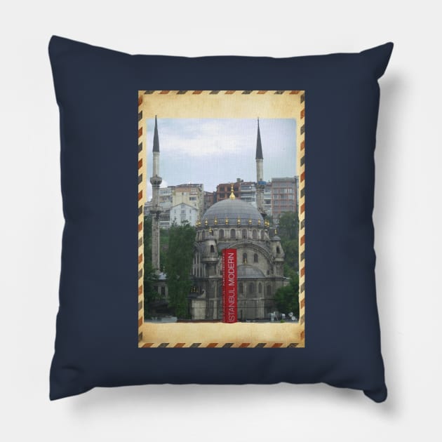 Istanbul Modern Pillow by TenomonMalke