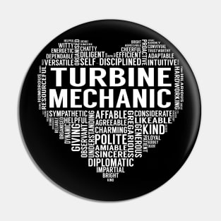 Turbine Mechanic Heart Pin