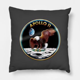 apollo 11 mission art work Pillow