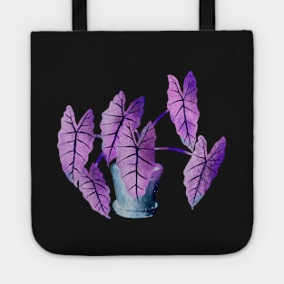 Purple Alocasia Pot Tote