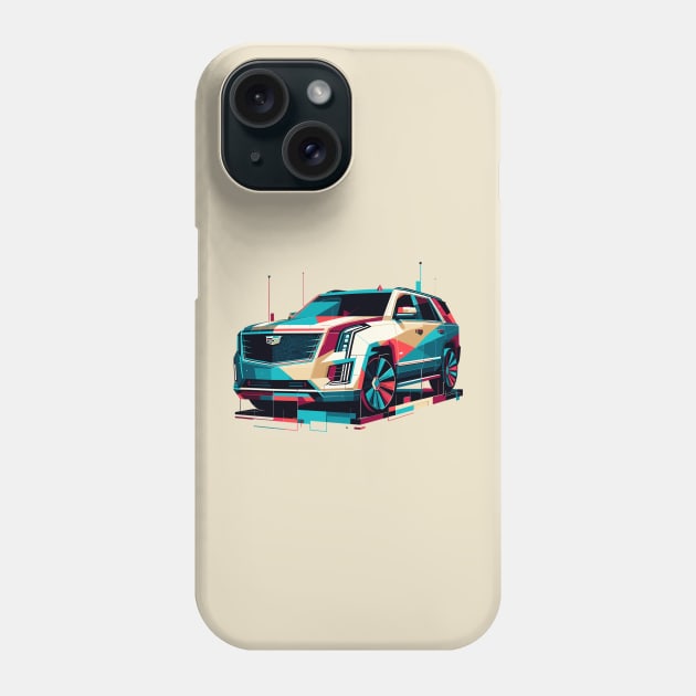 Cadillac Escalade Phone Case by Vehicles-Art