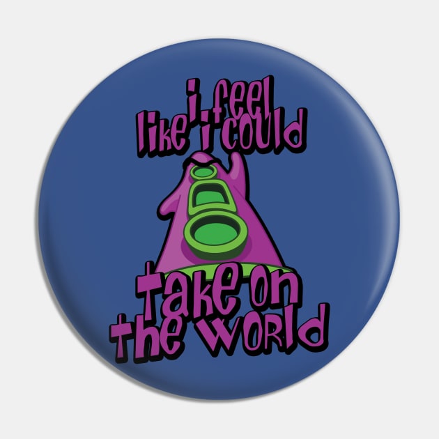 Day of the Tentacle - Take on the World Pin by Fanisetas