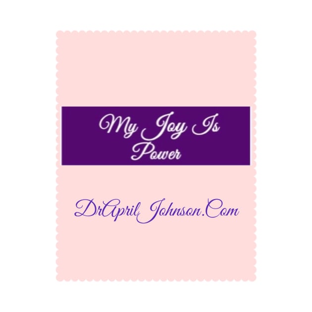 Book Cover My Joy Is Power by Pastor AJ