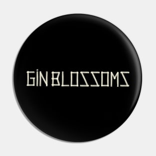 Gin Blossoms - Paper Tape Pin