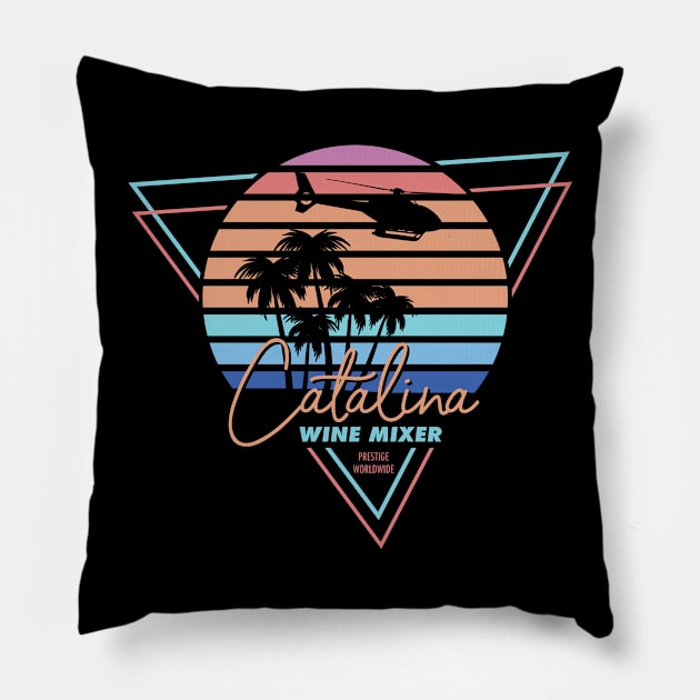 Catalina Wine Mixer Pillow by deadright