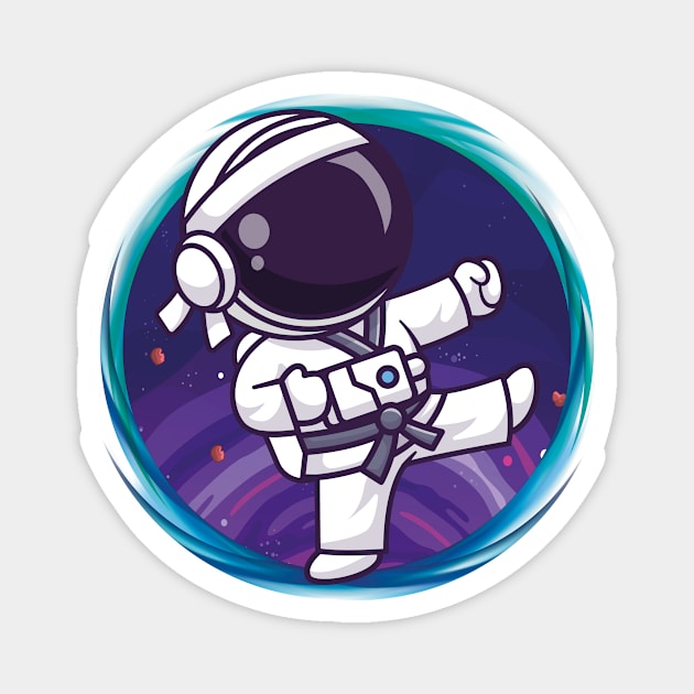 Karete Astronaut Magnet by Gozelle