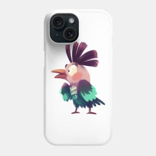 Cute Cuckoo Drawing Phone Case