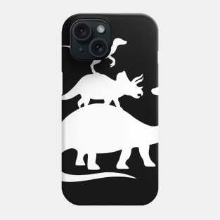 Stacked Dinosaurs Phone Case