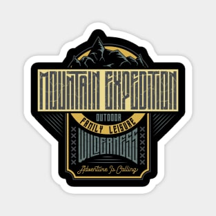 Mountain expedition Magnet