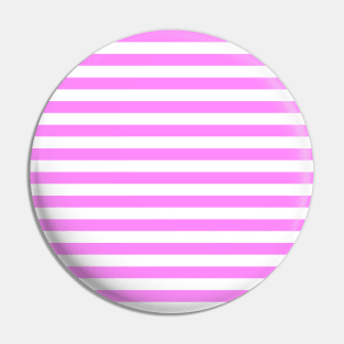 Pink Horizontal Stripes Pattern Pin