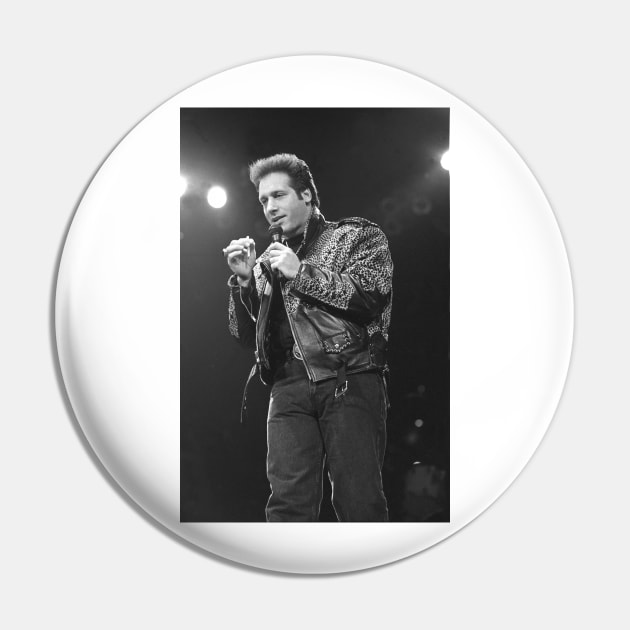 Andrew "Dice" Clay BW Photograph Pin by Concert Photos