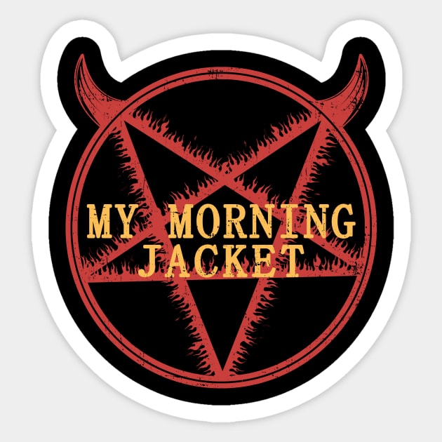 best star vintage my morning jacket - My Morning Jacket - Sticker |  TeePublic