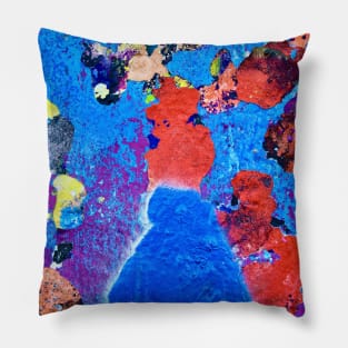 Colors of ephemeral art IV / Swiss Artwork Photography Pillow