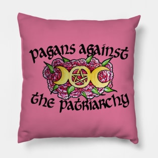 Pagans against the patriarchy Pillow